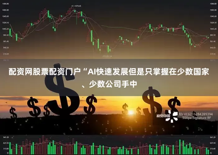 配资网股票配资门户“AI快速发展但是只掌握在少数国家、少数公司手中