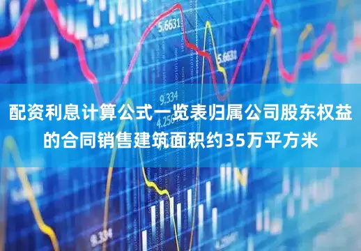 配资利息计算公式一览表归属公司股东权益的合同销售建筑面积约35万平方米