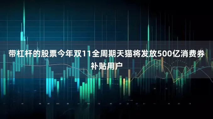带杠杆的股票今年双11全周期天猫将发放500亿消费券补贴用户