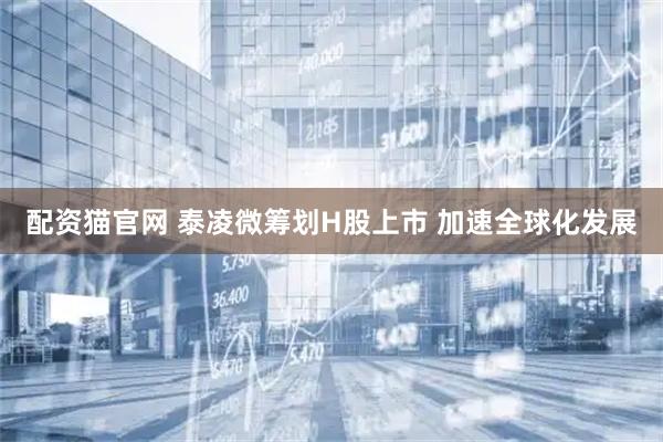 配资猫官网 泰凌微筹划H股上市 加速全球化发展